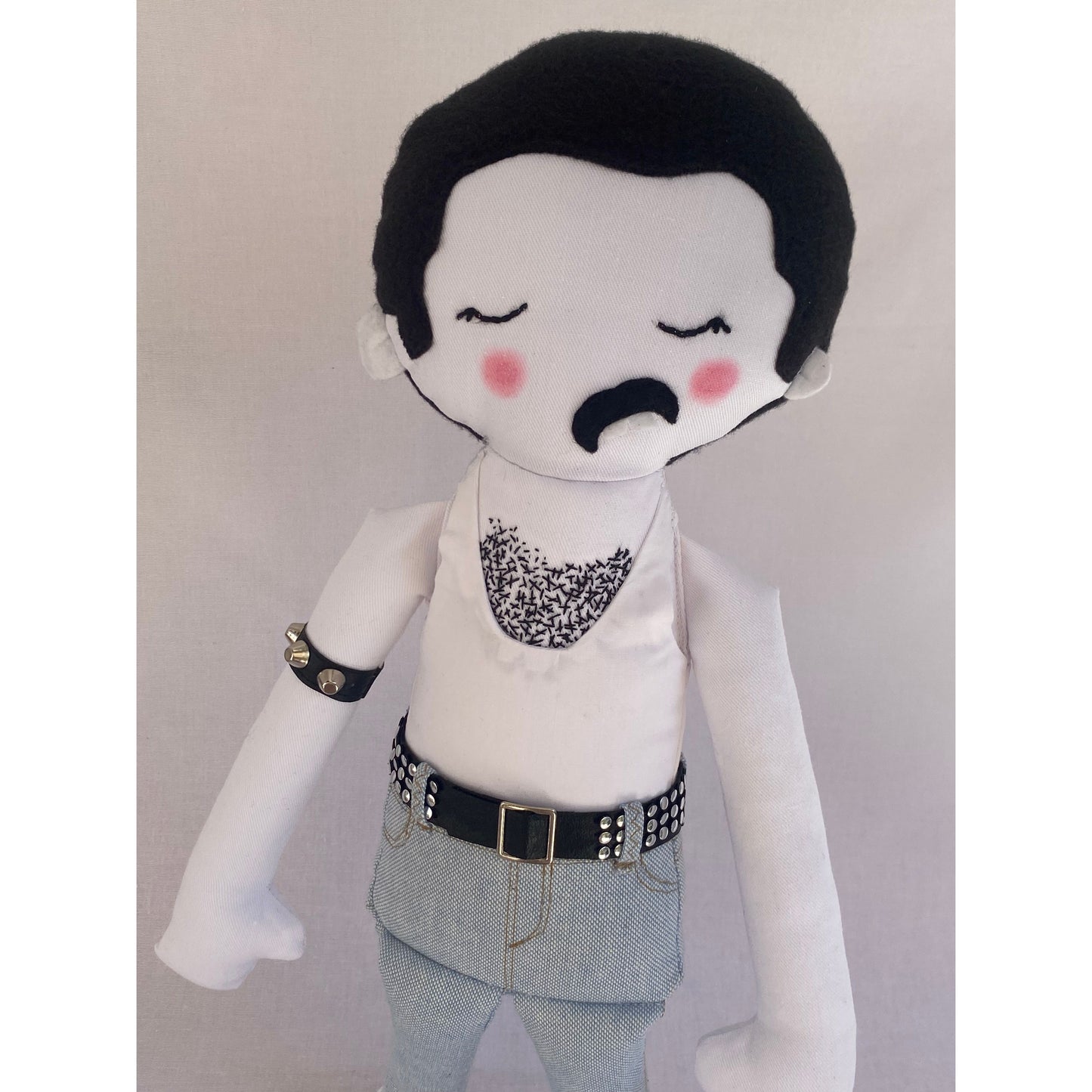 Muñeco de trapo Freddie. Edición Live Aid 1985