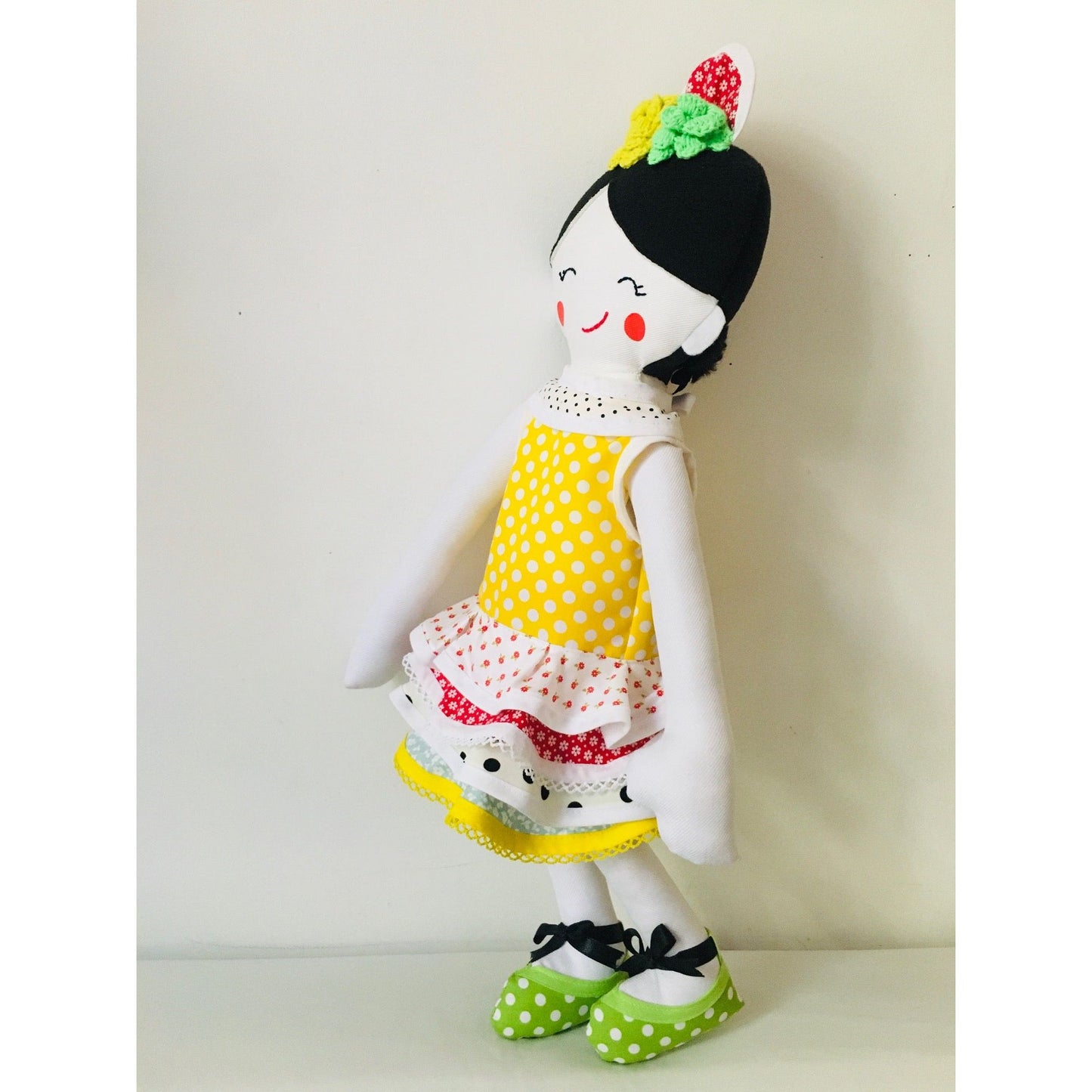 Muñeca de trapo flamenca Lolaila