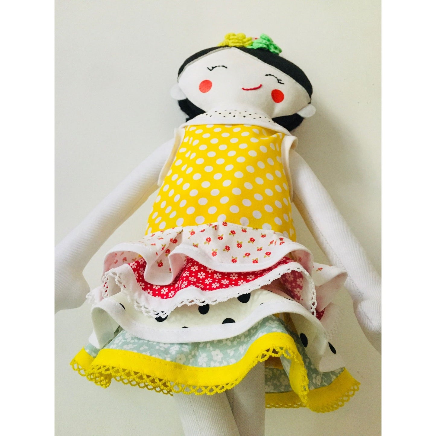 Muñeca de trapo flamenca Lolaila