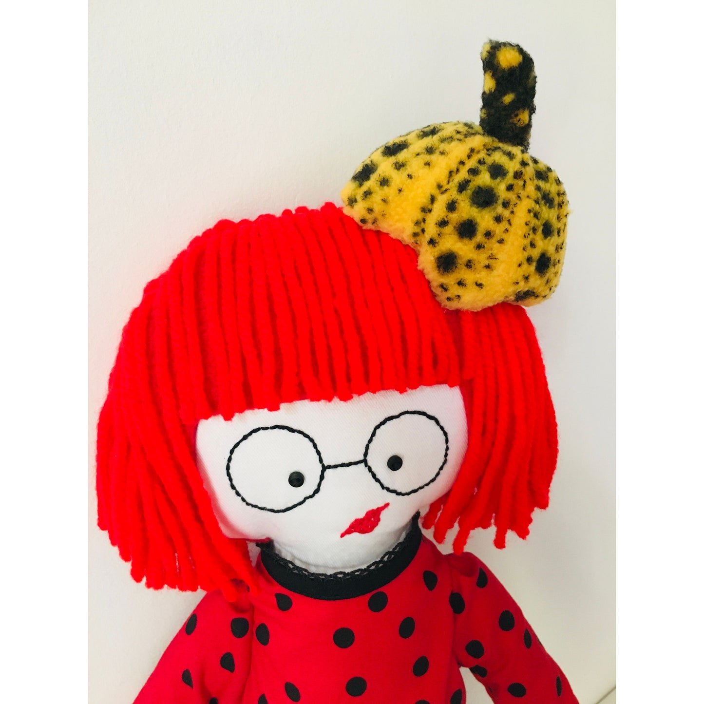 Yayoi Kusama rag doll