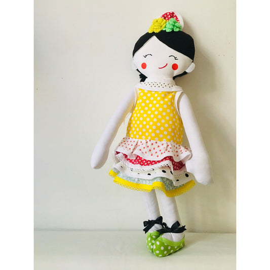 Muñeca de trapo flamenca Lolaila
